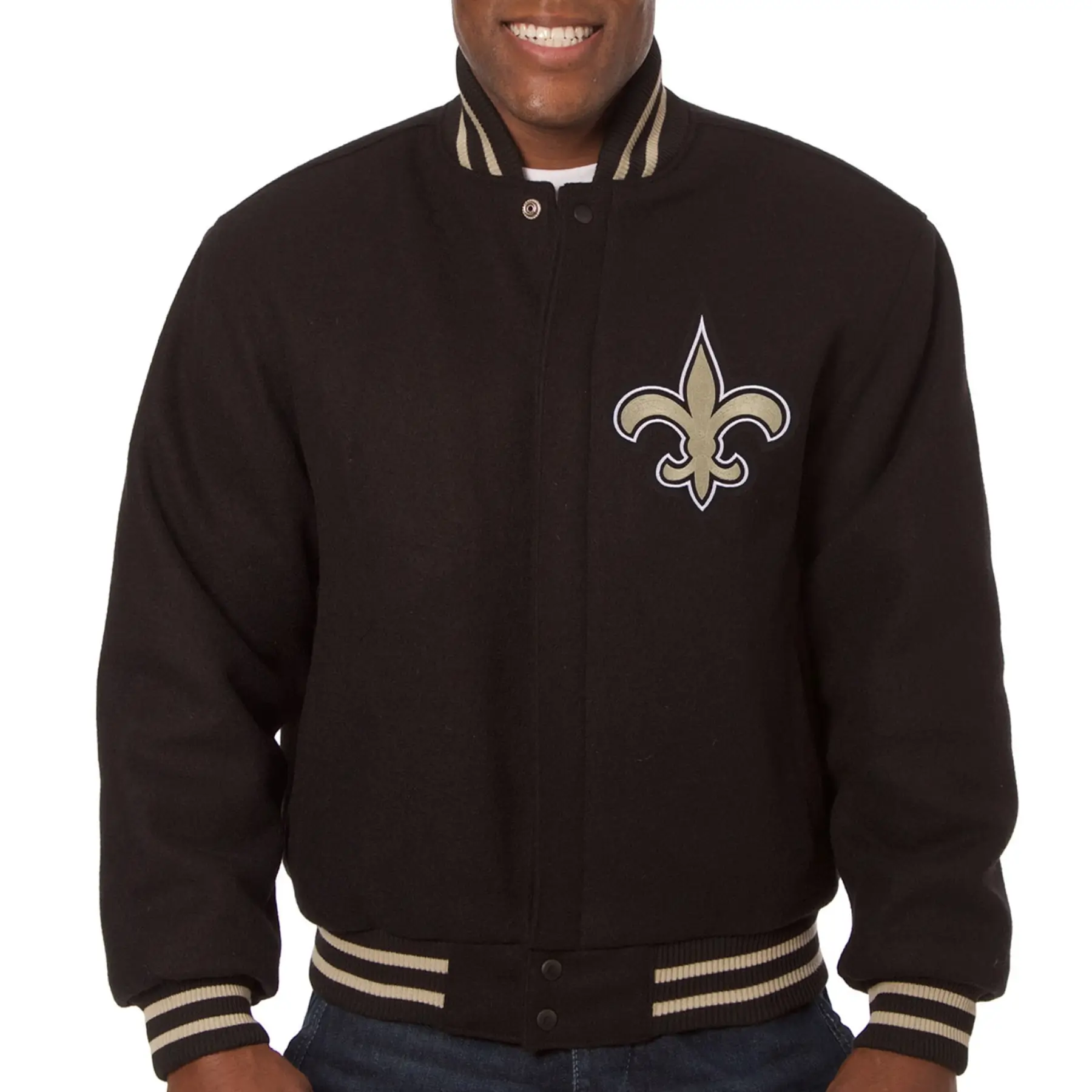 New-Orleans-Saints-Black-Wool-Varsity-Jacket-LeatherMoto