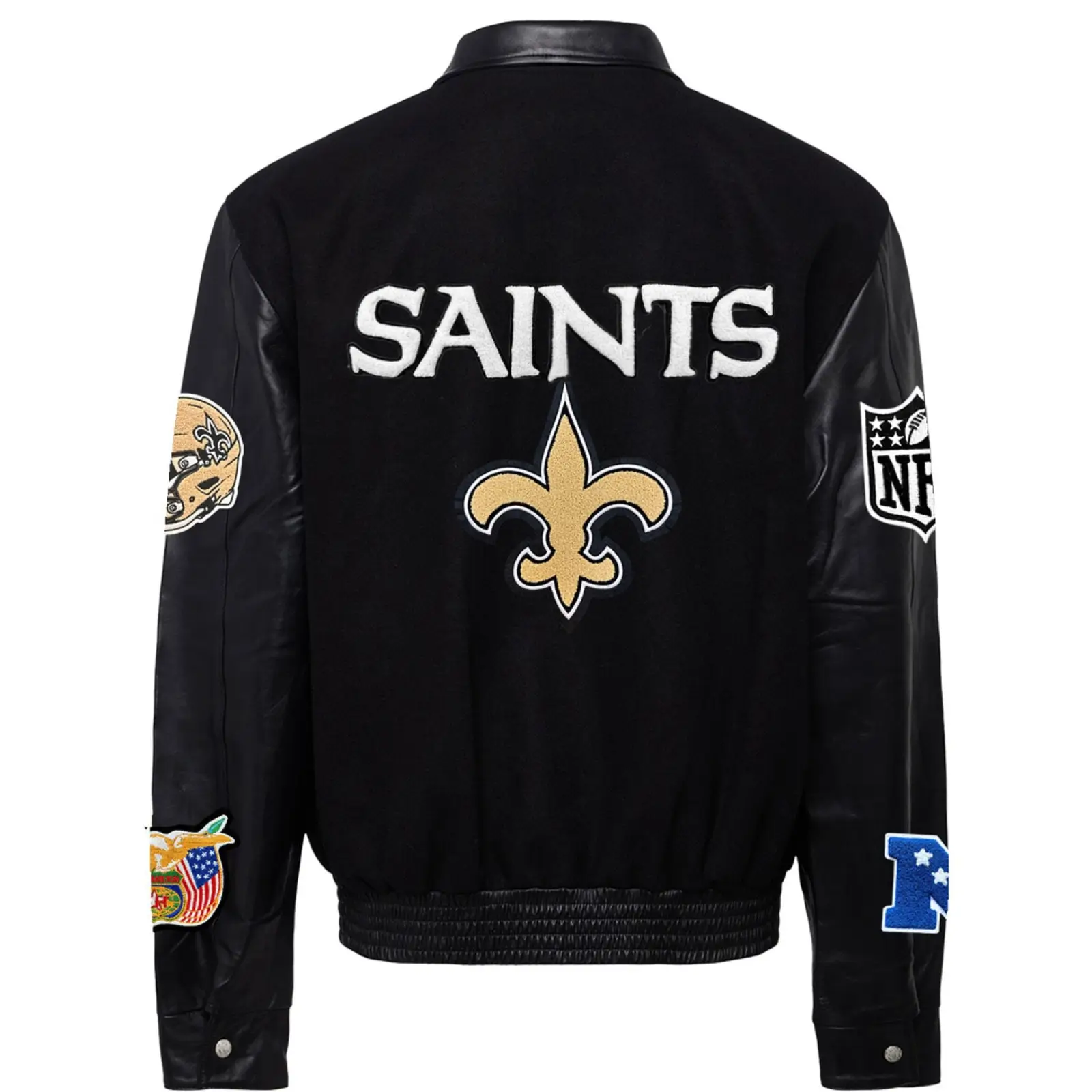 New-Orleans-Saints-Jeff-Hamilton-Wool-Leather-Varsity-Jacket-LeatherMoto