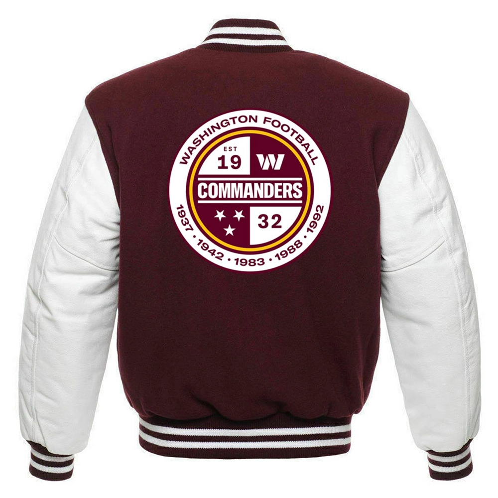 Washington-Commanders-Letterman-Wool-Leather-Jacket-Maroon-White-LeatherMoto