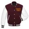 Washington-Commanders-Letterman-Wool-Leather-Jacket-Maroon-White-LeatherMoto