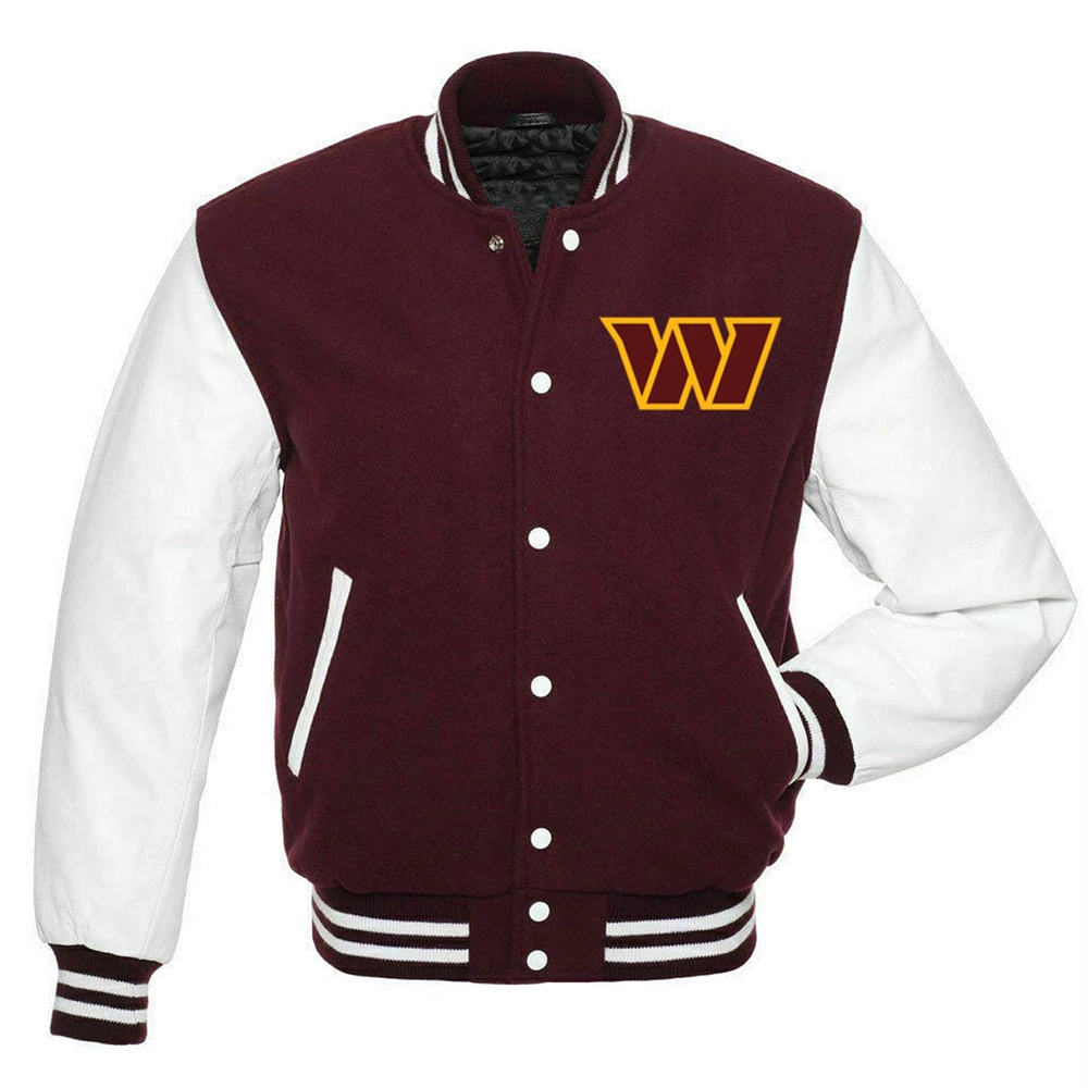 Washington-Commanders-Letterman-Wool-Leather-Jacket-Maroon-White-LeatherMoto