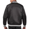 Washington-Commanders-Locker-Room-Satin-Varsity-Jacket-Black-LeatherMoto