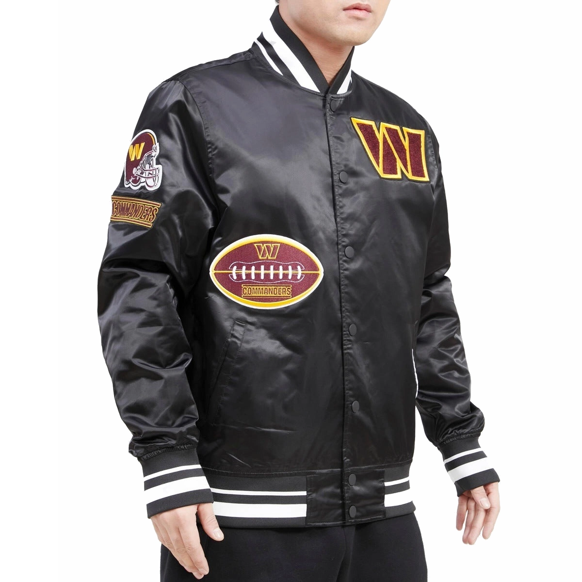 Washington-Commanders-Old-English-Satin-Jacket-Black-LeatherMoto
