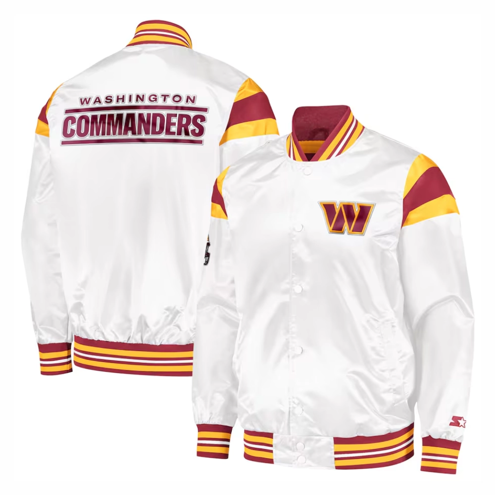 Washington-Commanders-Starter-Full-Snap-Satin-Varsity-Jacket-White-LeatherMoto