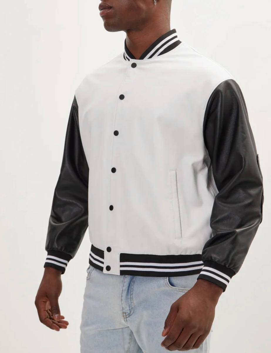 White-Wool-Body-Black-Leather-Sleeves-Letterman-Varsity-Jacket-8