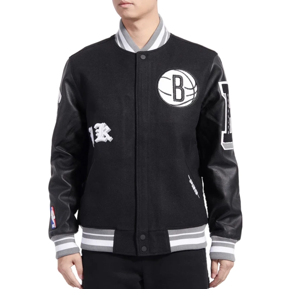 01-Brooklyn-Nets-Old-English-Rib-Wool-Leather-Varsity-Jacket-Black-
