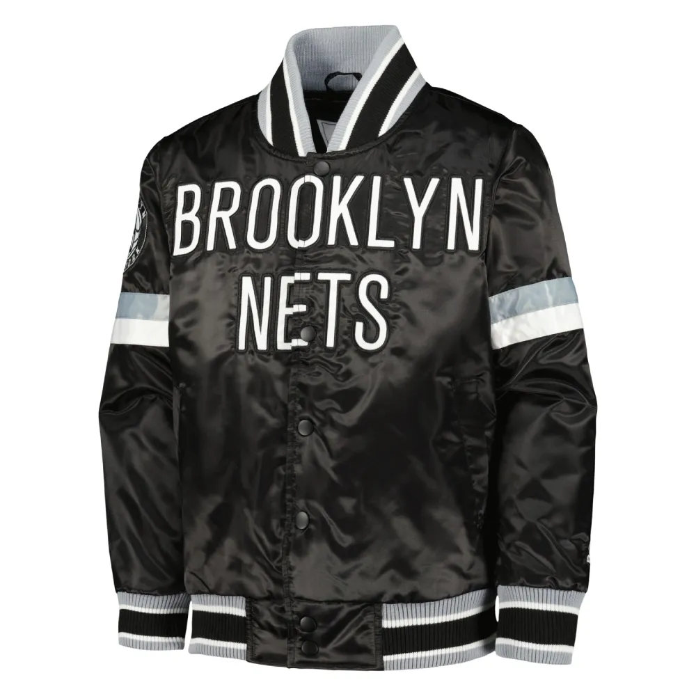 1-Brooklyn-Nets-Home-Game-Satin-Varsity-Jacket-Black