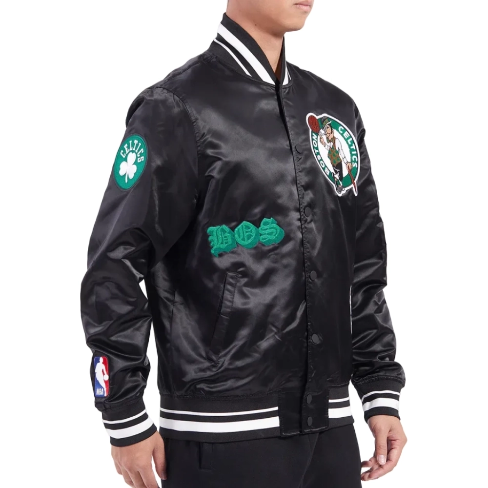 3-Boston-Celtics-Old-English-Rib-Satin-Varsity-Jacket-Black