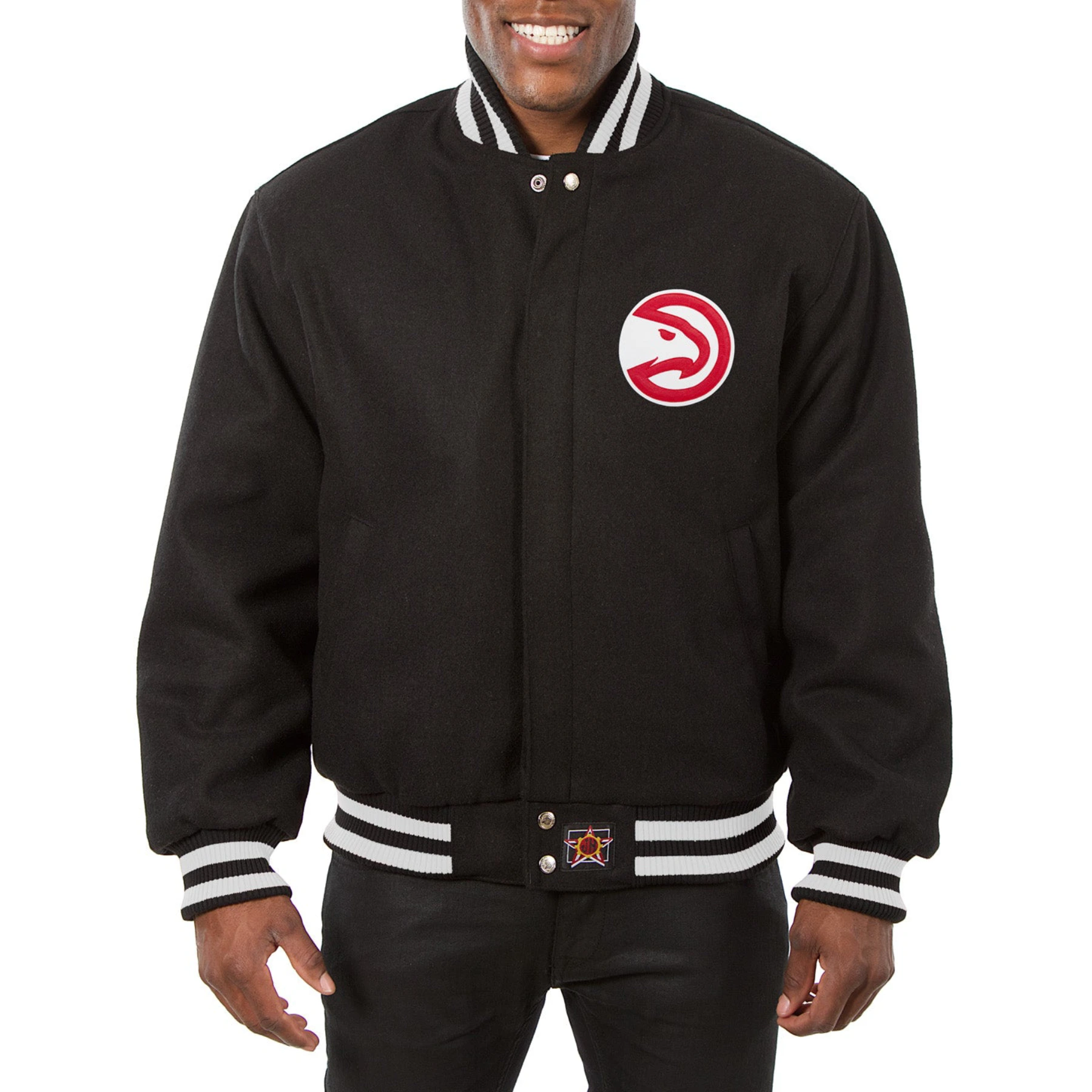 Atlanta-Hawks-Full-Wool-Varsity-Jacket-Black