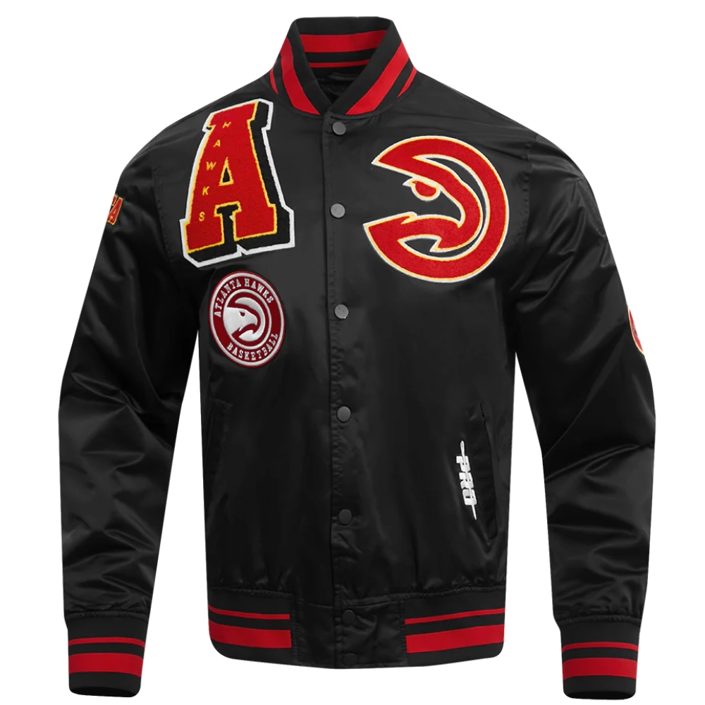 Atlanta-Hawks-Mashup-Full-Snap-Satin-Varsity-Jacket-Black-8