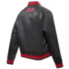 Atlanta-Hawks-Script-Tail-Womens-Ribbed-Knitted-Satin-Varsity-Jacket-Black-6-1