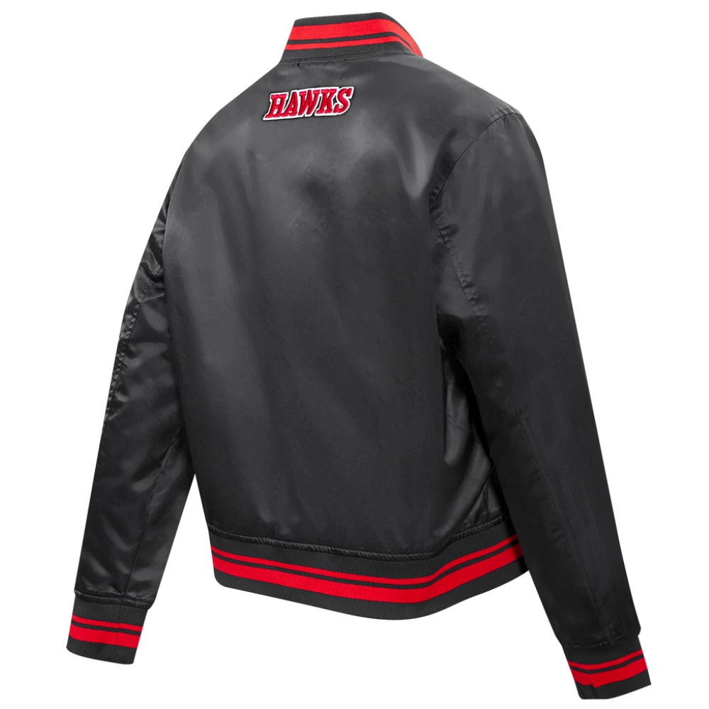 Atlanta-Hawks-Script-Tail-Womens-Ribbed-Knitted-Satin-Varsity-Jacket-Black-6-1