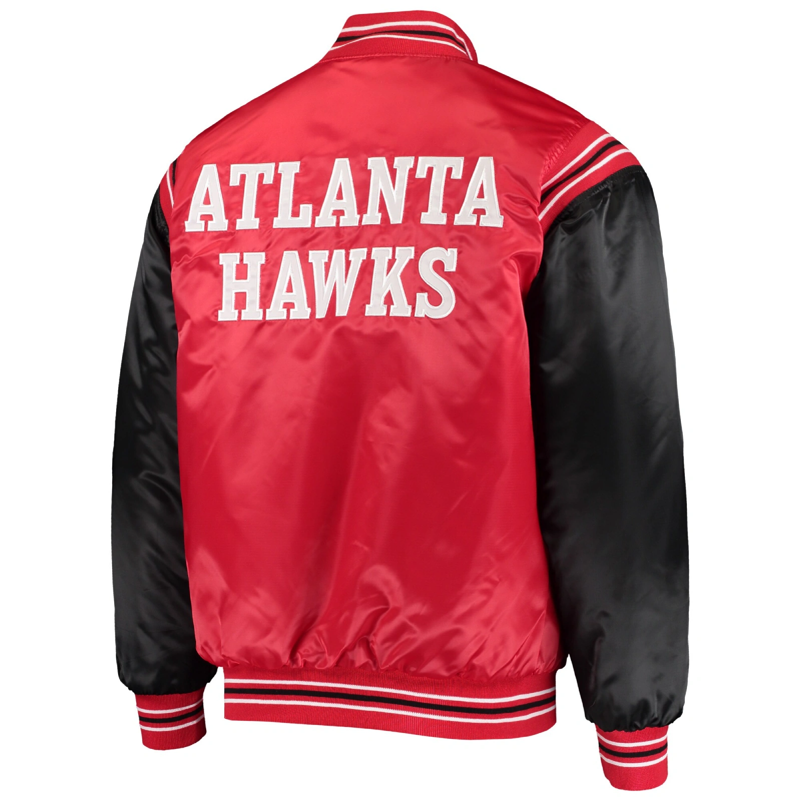 Atlanta-Hawks-The-Enforcer-Varsity-Satin-Varsity-Jacket-Red-Black-2