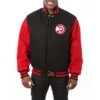 Atlanta-Hawks-Two-Tone-Wool-Varsity-Jacket-Black-Red