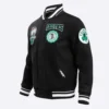 Boston-Celtics-Crest-Emblem-Black-Wool-And-Leather-Varsity-Jacket-1