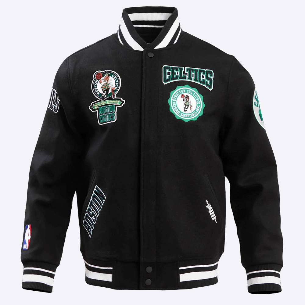Boston-Celtics-Crest-Emblem-Black-Wool-And-Leather-Varsity-Jacket-2