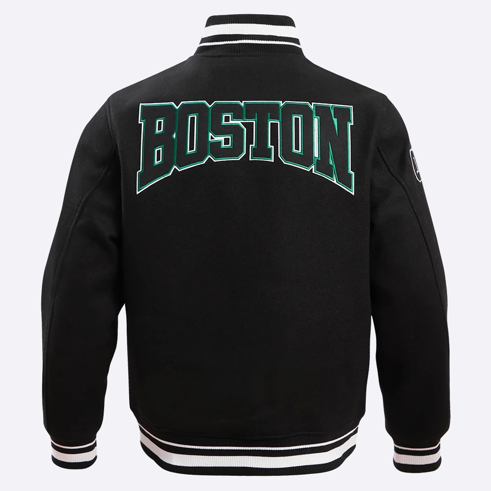Boston-Celtics-Crest-Emblem-Black-Wool-And-Leather-Varsity-Jacket-4