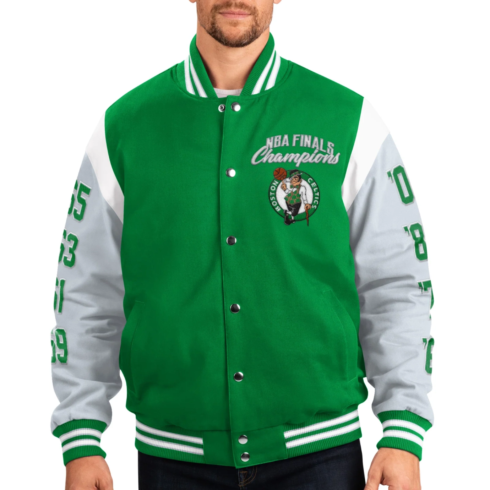 Boston-Celtics-Franchise-Green-And-Grey-Wool-Varsity-Jacket-1