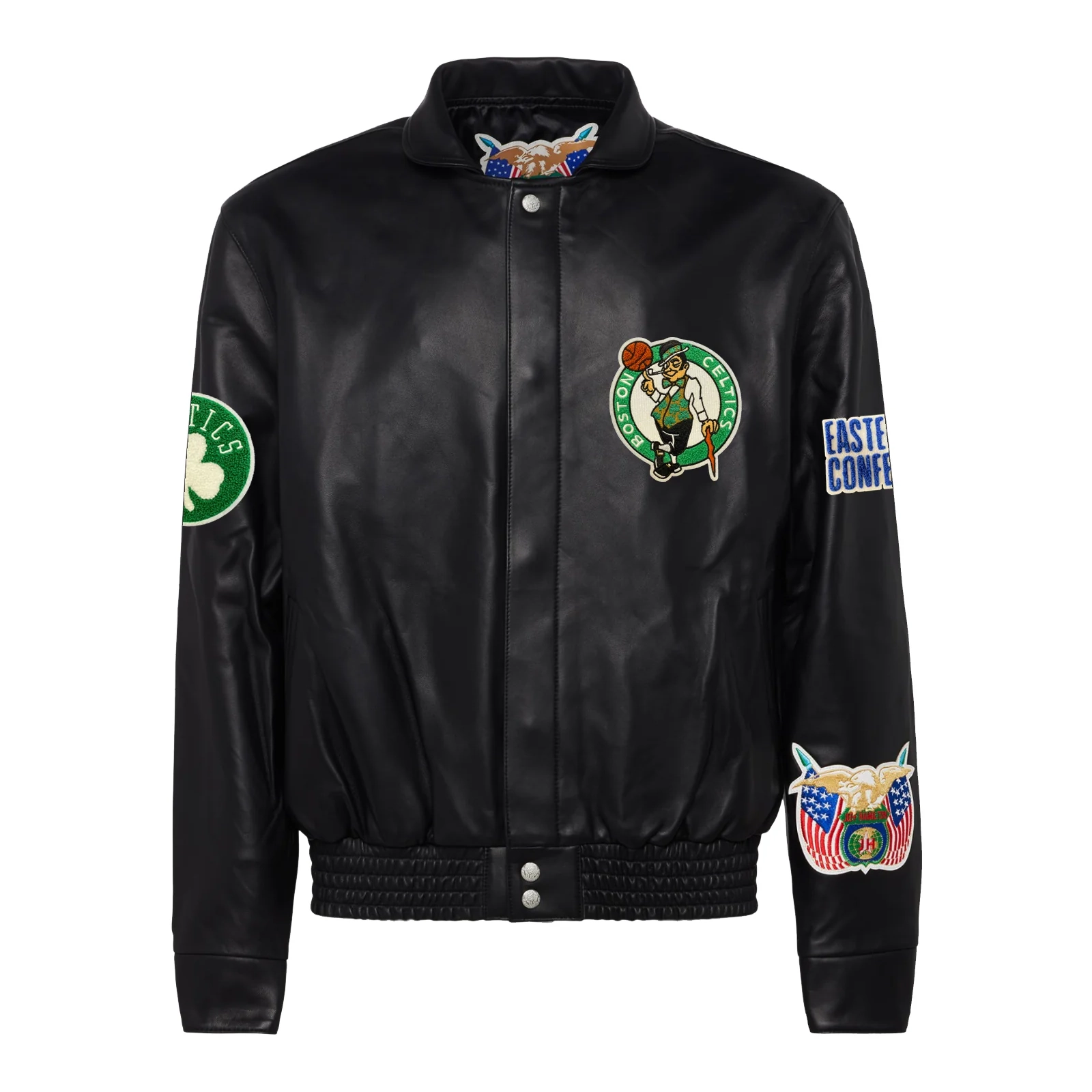 Boston-Celtics-Jeff-Hamilton-Full-Leather-Jacket-Black-1