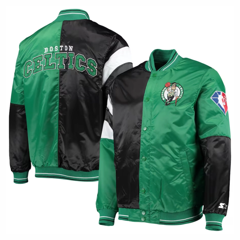 Boston-Celtics-Leader-Satin-Varsity-Jacket-–-GreenBlack-2