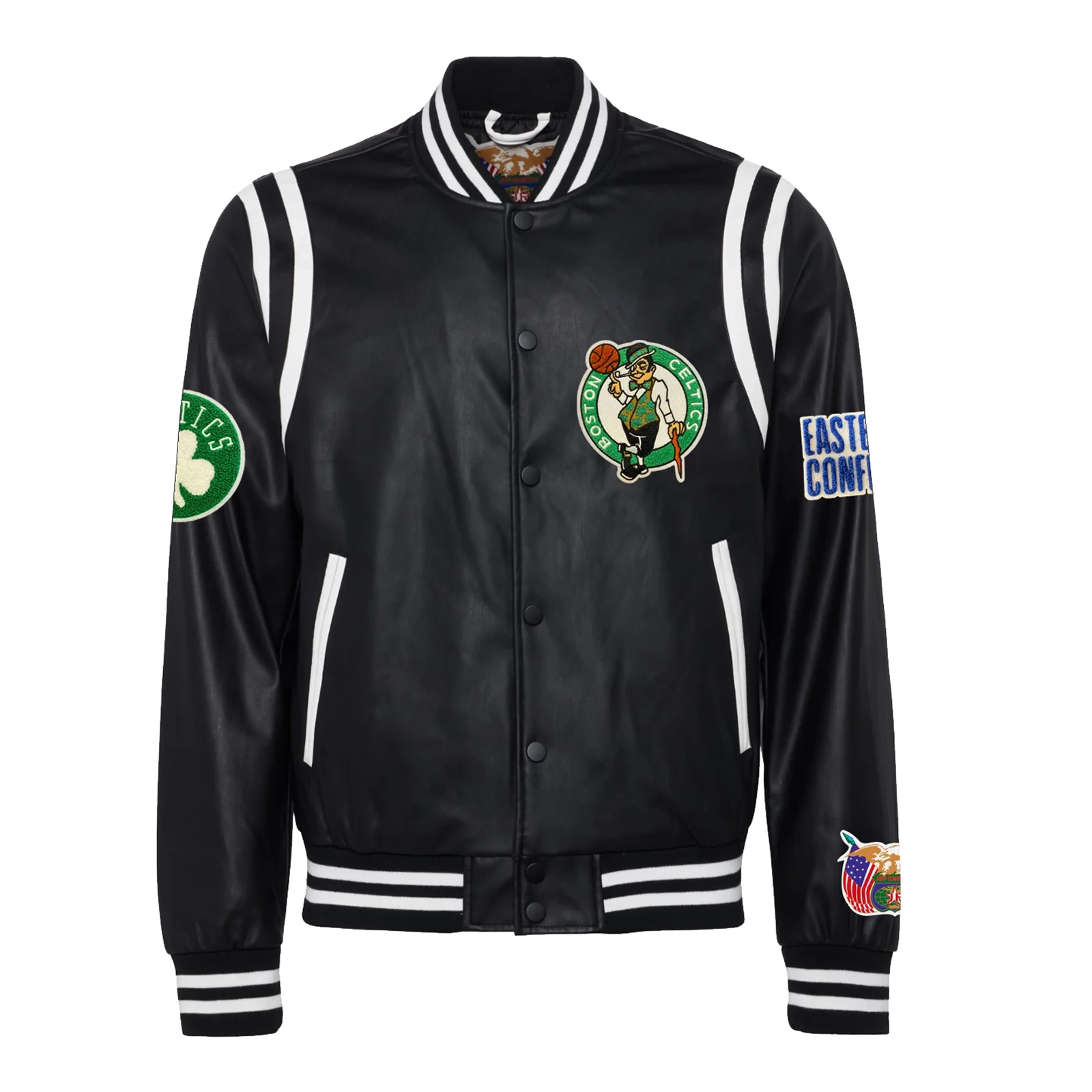 Boston-Celtics-Leather-Varsity-Jacket-Black-1