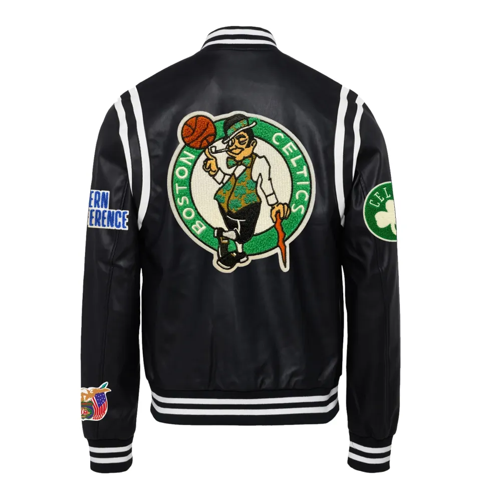 Boston-Celtics-Leather-Varsity-Jacket-Black-2