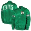 Boston-Celtics-Pick-Roll-Full-Snap-Satin-Varsity-Jacket-Green-3