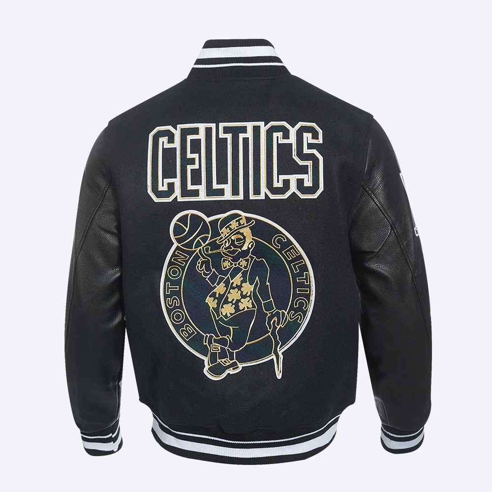 Boston-Celtics-Pro-Prep-Black-Wool-And-Leather-Varsity-Jacket-4