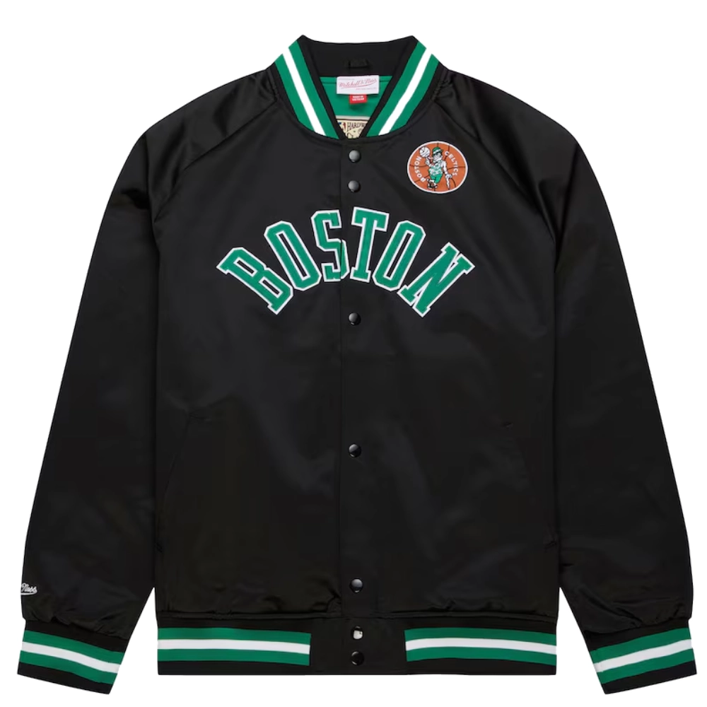 Boston-Celtics-Raglan-Full-Snap-Satin-Varsity-Jacket-3