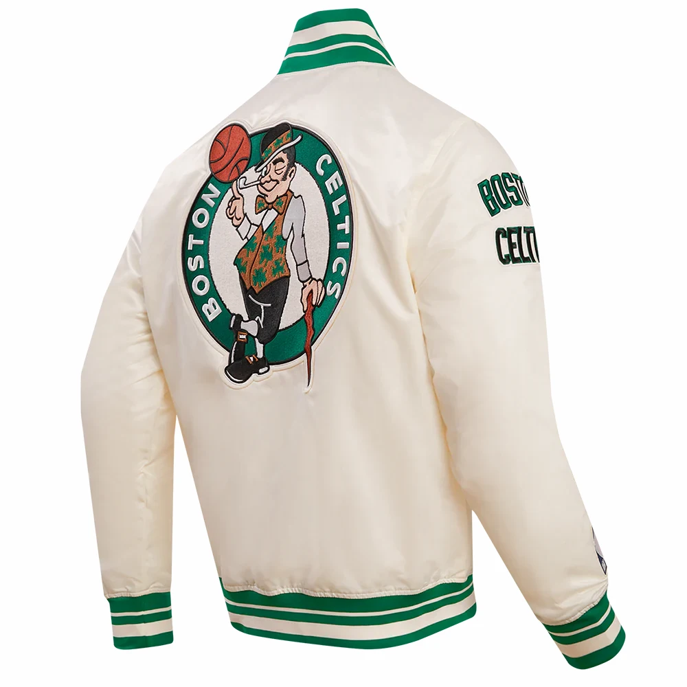 Boston-Celtics-Retro-Classic-Full-Snap-Satin-Varsity-Jacket-White-5