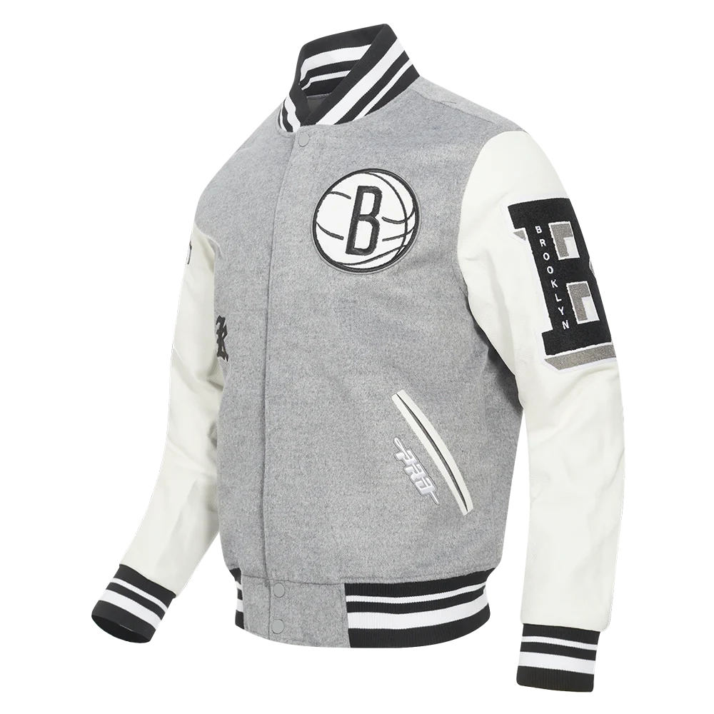 Brooklyn-Nets-Old-English-Wool-Leather-Varsity-Jacket-Gray-White-2