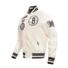 Brooklyn-Nets-Retro-Classic-Full-Snap-Satin-Varsity-Jacket-Cream-2