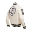 Brooklyn-Nets-Retro-Classic-Full-Snap-Satin-Varsity-Jacket-Cream-3