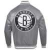 Brooklyn-Nets-Script-Tail-Full-Snap-Satin-Varsity-Jacket-Gray-5