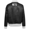 Brooklyn-Nets-Script-Tail-Womens-Full-Snap-Satin-Varsity-Jacket-Black-3