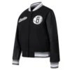 Brooklyn-Nets-Script-Tail-Womens-Wool-Leather-Varsity-Jacket-Black-5