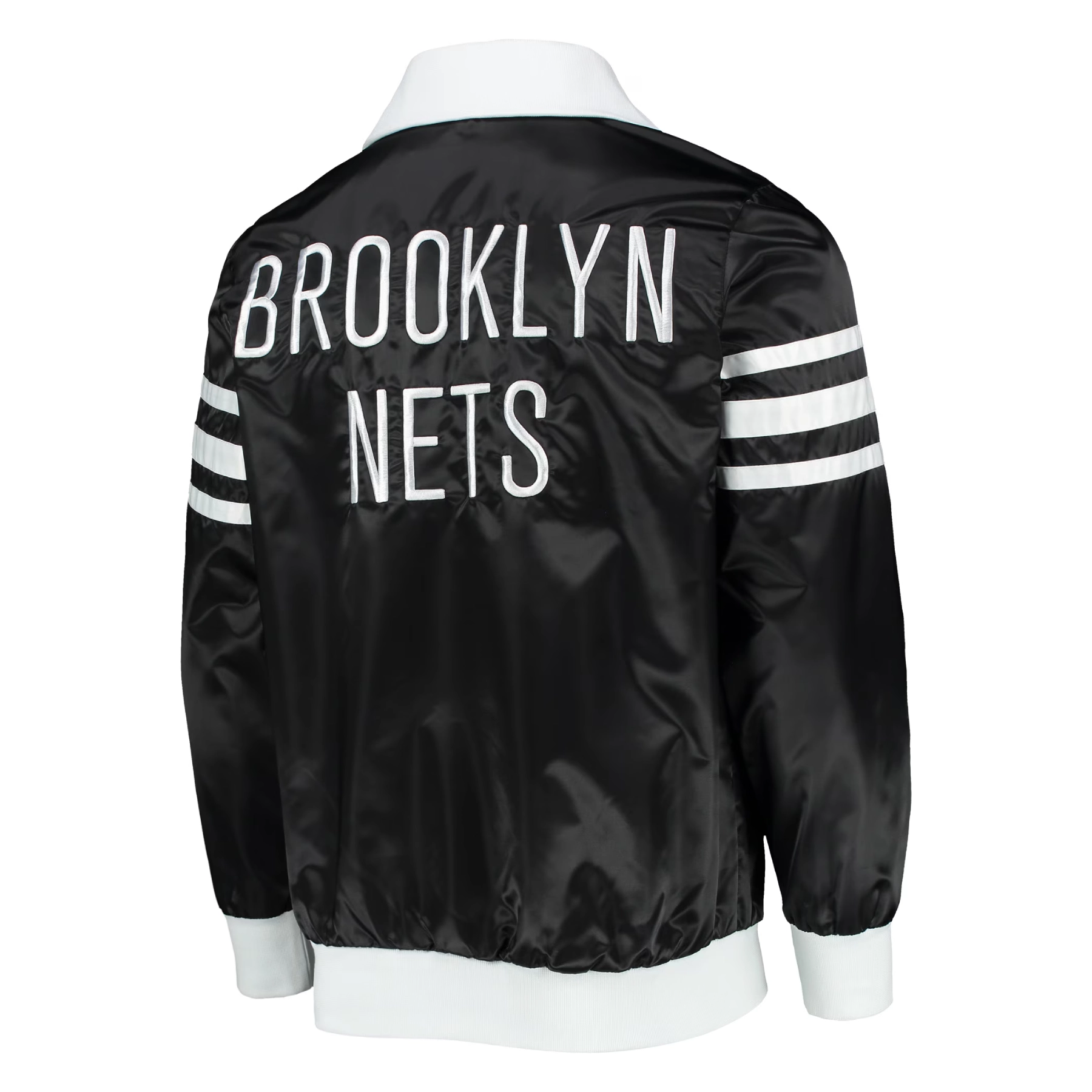 Brooklyn-Nets-The-Captain-II-Satin-Varsity-Jacket-Black-2
