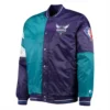 Charlotte-Hornets-Leader-Satin-Varsity-Jacket-–-GreenPurple-1