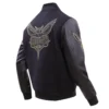 Charlotte-Hornets-Pro-Standard-Black-And-Gold-Varsity-Jacket-3