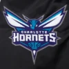 Charlotte-Hornets-Pro-Standard-Script-Tail-Black-Satin-Varsity-Jacket-6