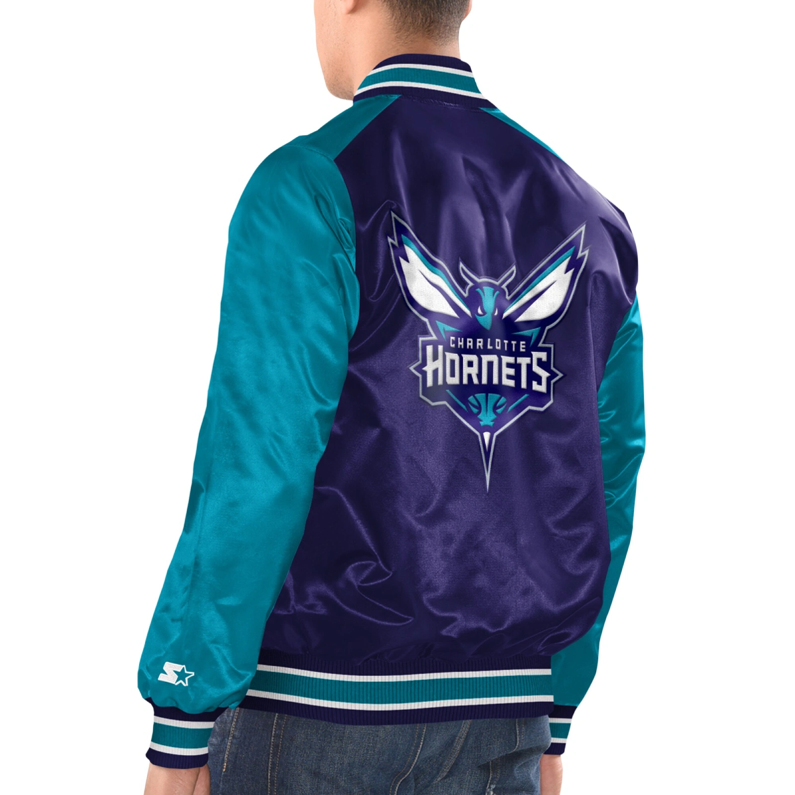 Charlotte-Hornets-Renegade-Satin-Varsity-Jacket-Purple-Teal-2