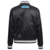 Charlotte-Hornets-Script-Tail-Womens-Full-Snap-Satin-Varsity-Jacket-Black-4