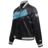 Charlotte-Hornets-Script-Tail-Womens-Full-Snap-Satin-Varsity-Jacket-Black-5