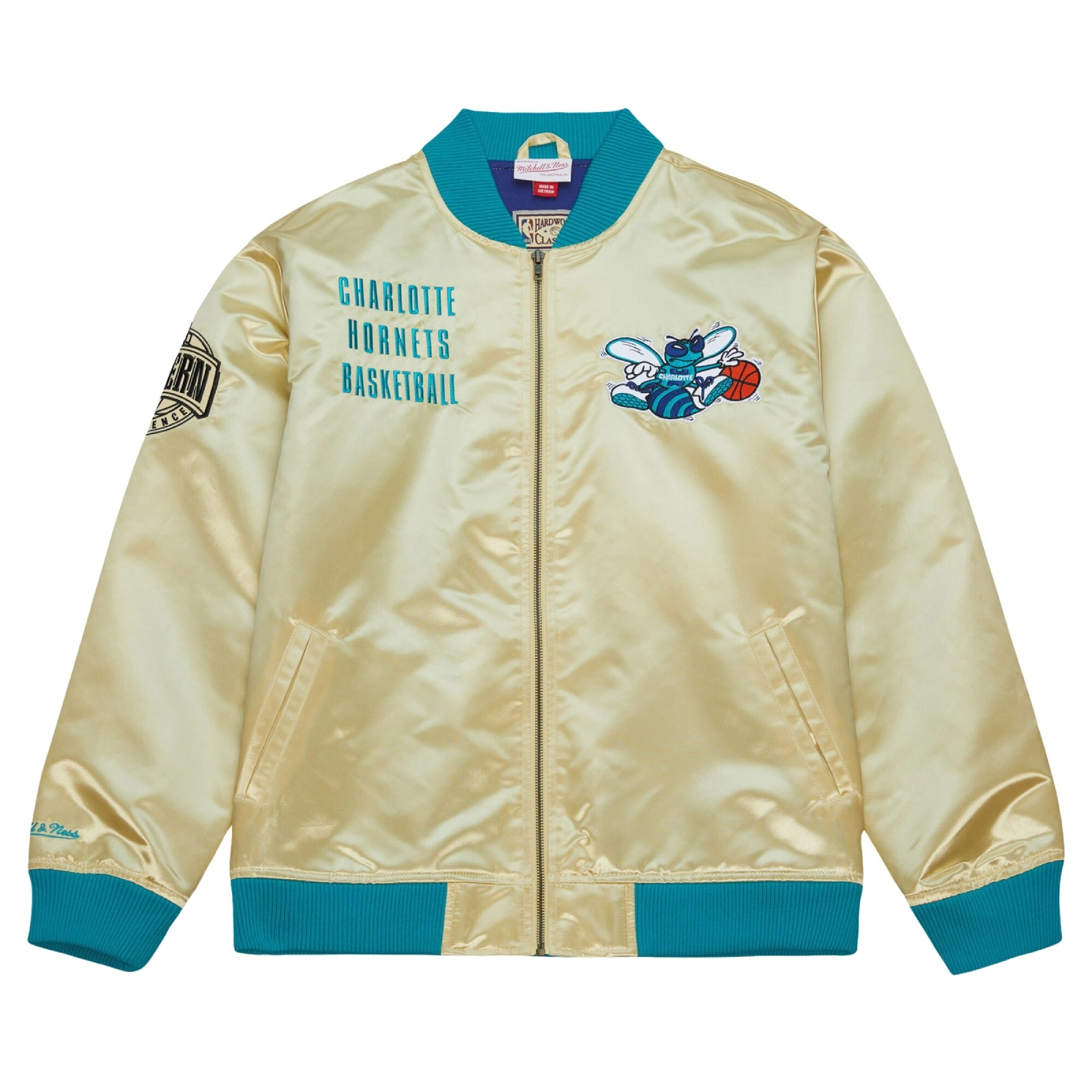 Charlotte-Hornets-Team-OG-2.0-Full-Zip-Satin-Varsity-Jacket-Gold-1