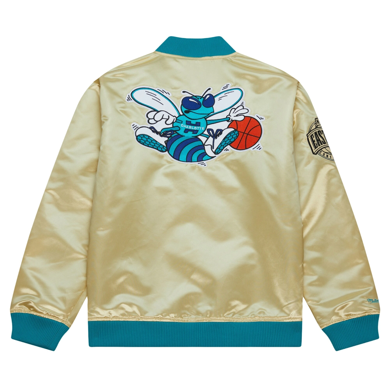 Charlotte-Hornets-Team-OG-2.0-Full-Zip-Satin-Varsity-Jacket-Gold-2