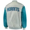 Charlotte-Hornets-The-Enforcer-Varsity-Satin-Varsity-Jacket-Gray-Teal-2