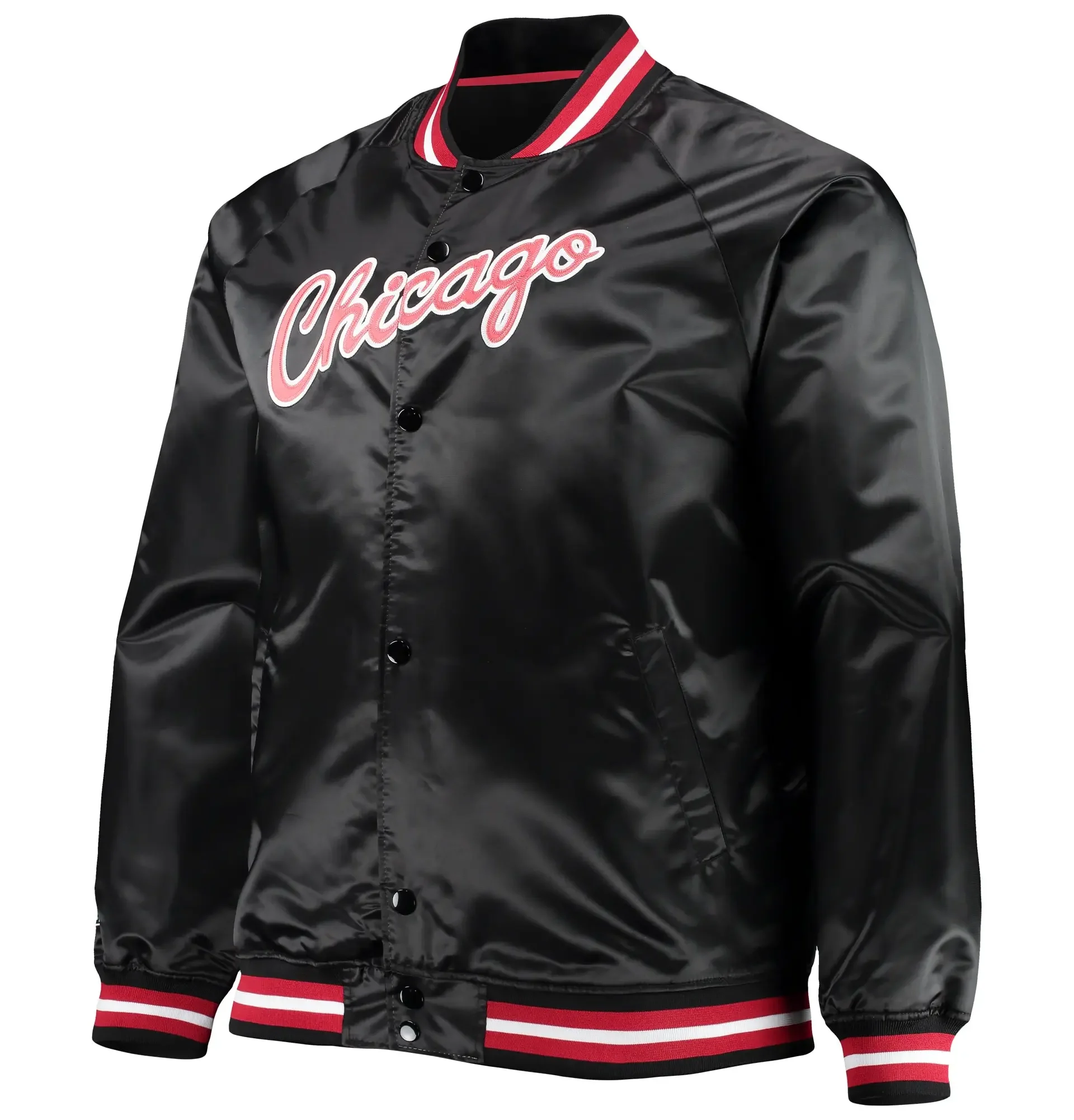 Chicago-Bulls-Big-Tall-Hardwood-Classics-Black-Satin-Varsity-Jacket-1