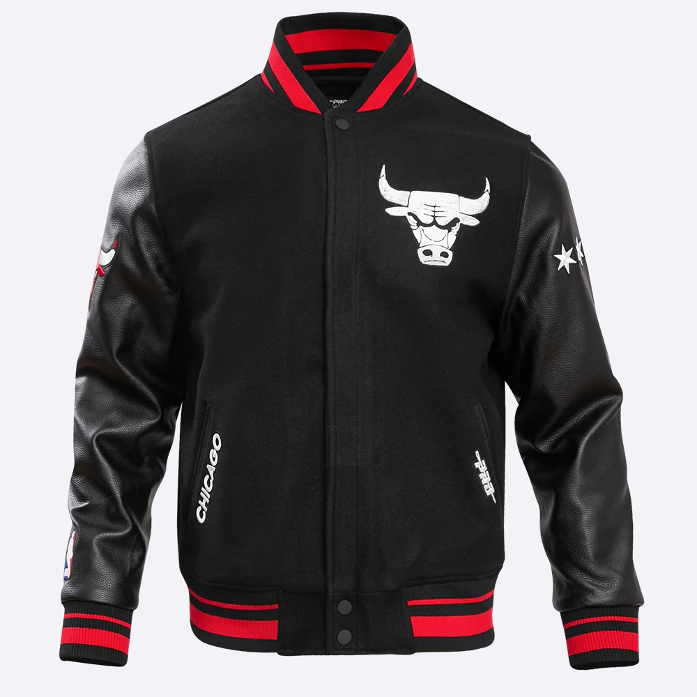 Chicago-Bulls-Chest-Madhouse-On-Madison-Black-Varsity-Jacket-2 (1)