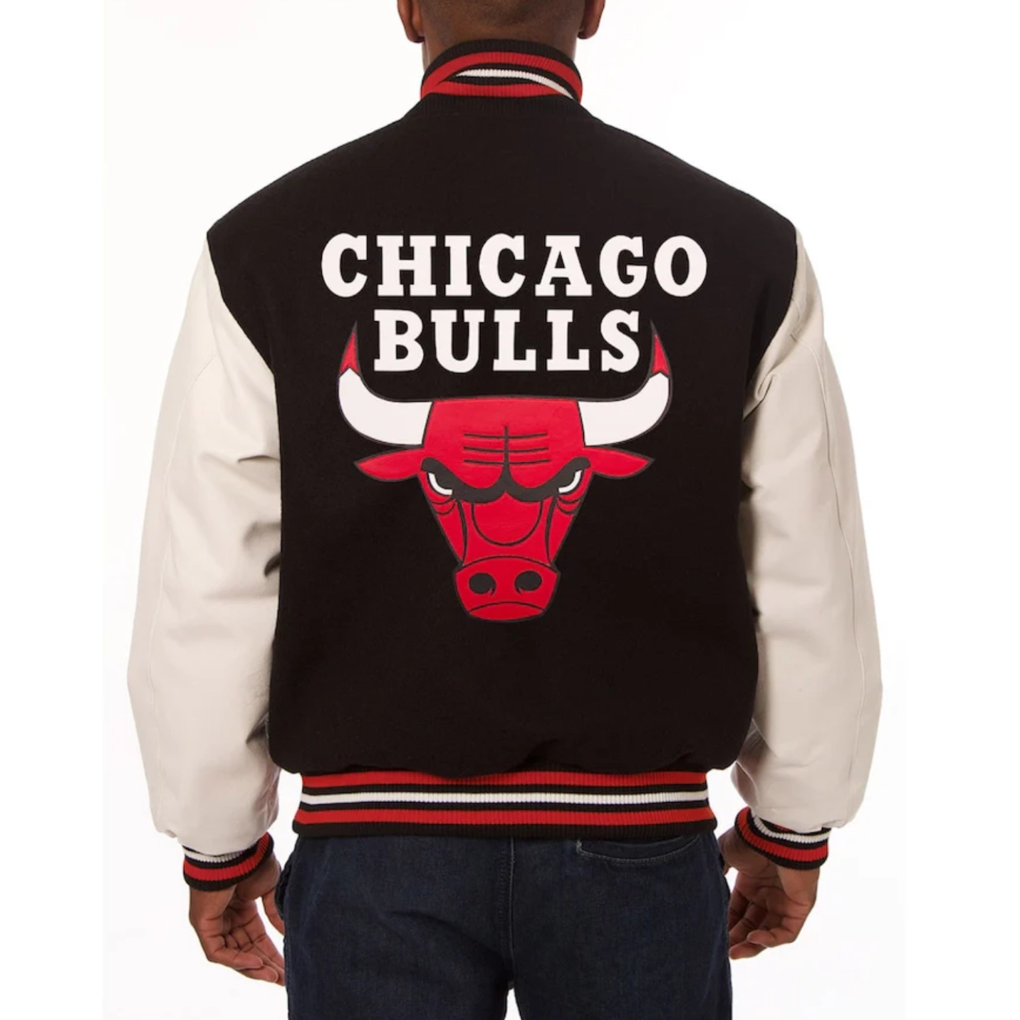 Chicago-Bulls-Domestic-Two-Tone-Wool-and-Leather-Jacket-Black-White-2