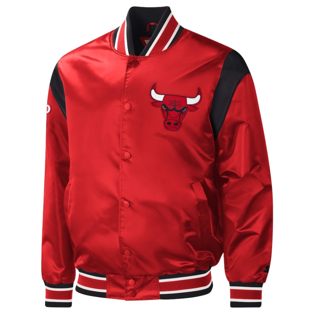 Chicago-Bulls-Force-Play-Satin-Varsity-Jacket-Red-2